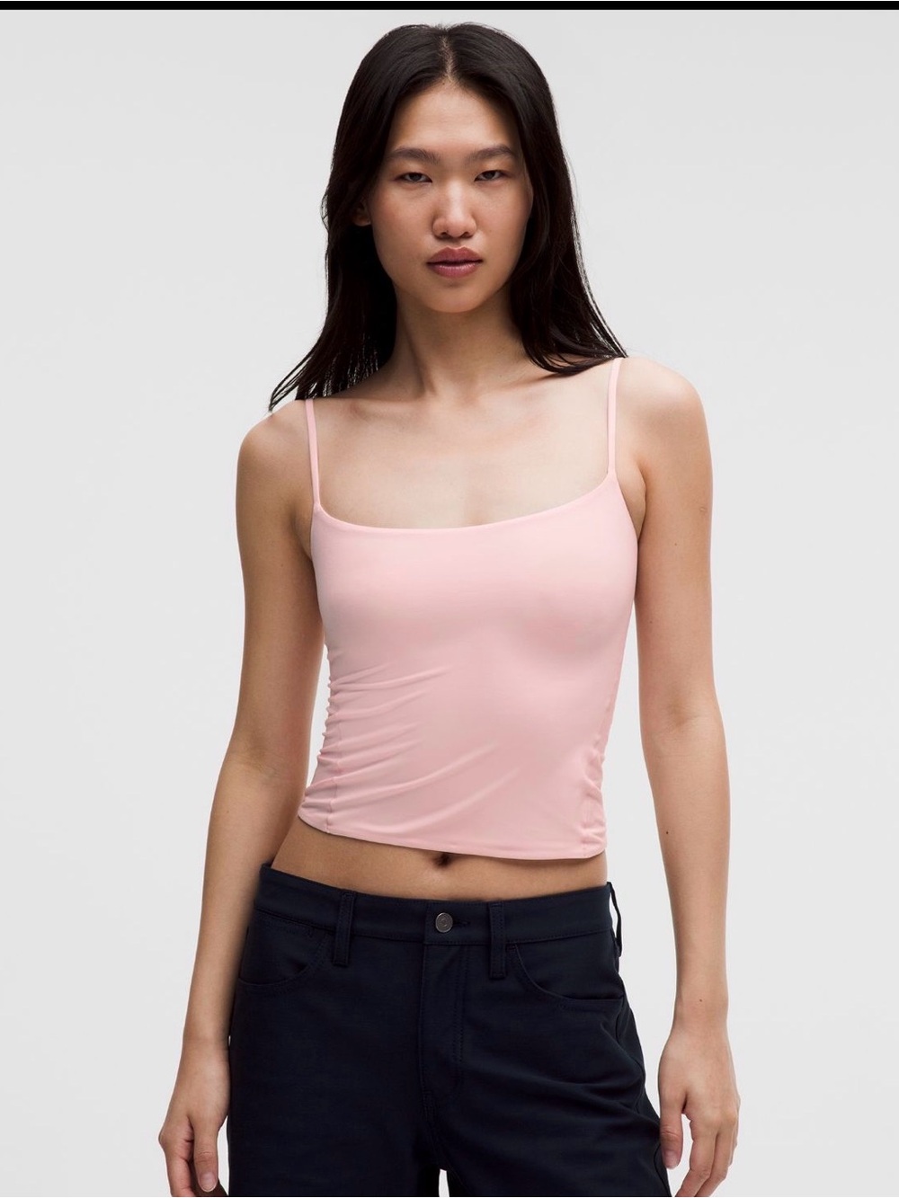 Wundermost Ultra-Soft Nulu Spaghetti-Strap Adjustable Cami